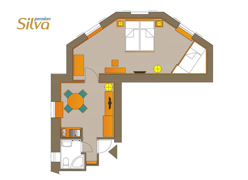 Pension Silva Špindlerŭv Mlýn Cameră foto